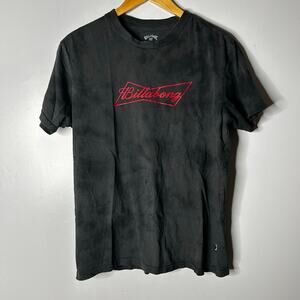Billabong x Budweiser Graphic Tee Shirt Mens Small‎ Indie Sleaze